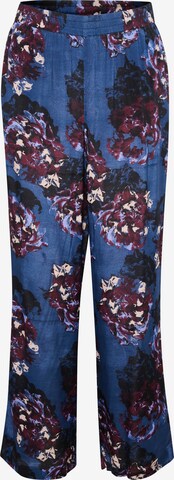 Loosefit Pantalon 'Jilli' Kaffe en bleu : devant