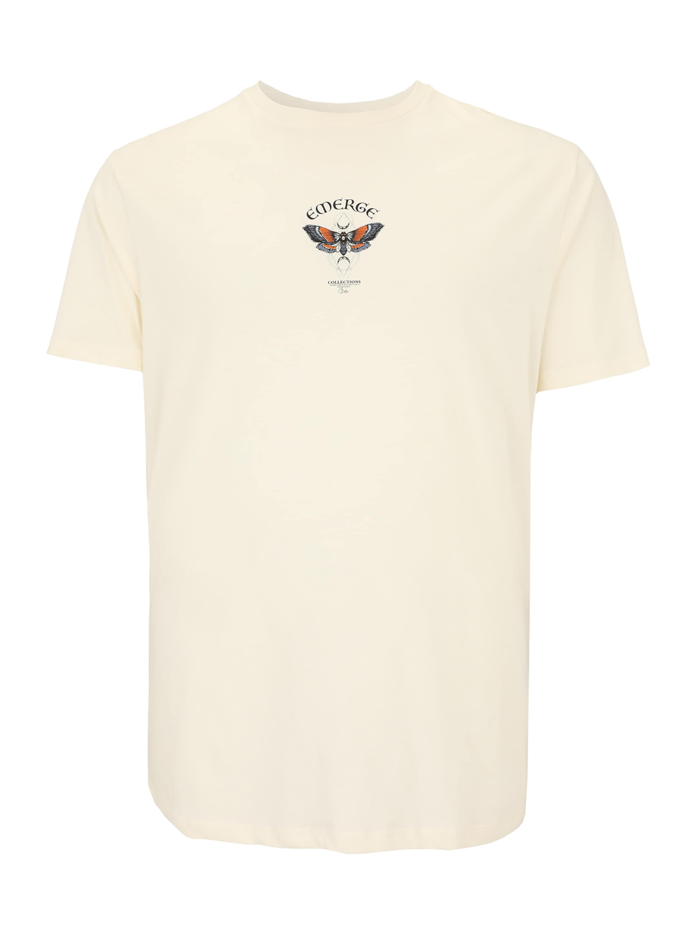 Jack & Jones Plus - Camiseta 'JJKENTO' en blanco: frente