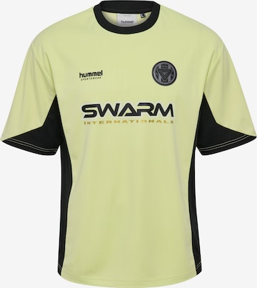 Hummel Trikot in Grün: Vorderseite