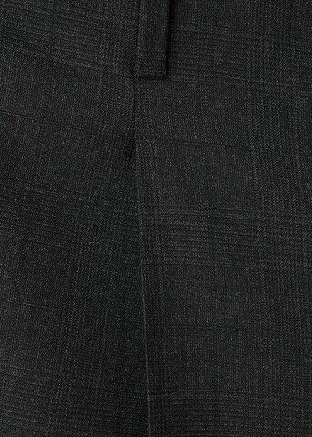 MANGO MAN Regular Pleat-Front Pants 'Blouson' in Grey