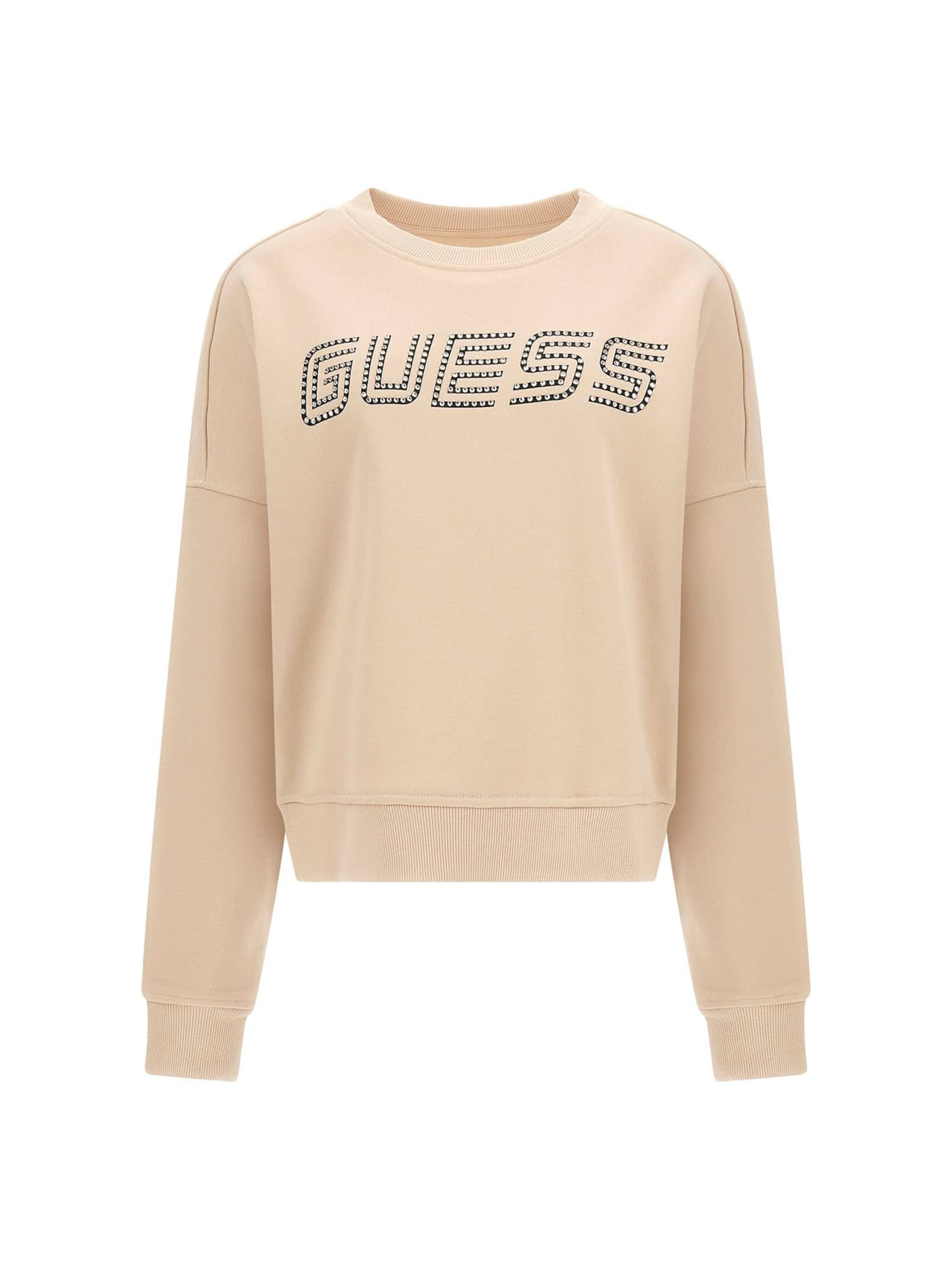GUESS Athletic Sweatshirt SKYLAR in Black ABOUT YOU