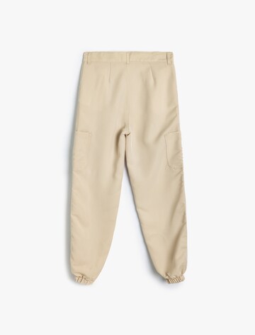 Koton Tapered Broek in Beige