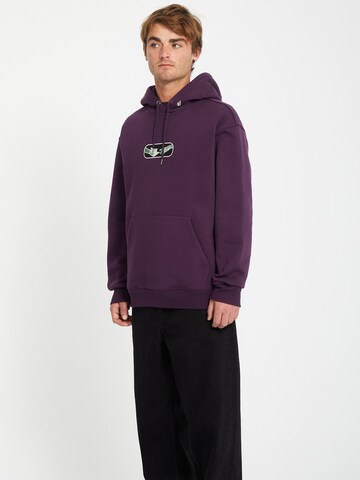 Volcom Sweatshirt 'Noder' in Purple