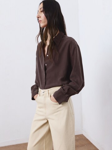 Loosefit Jean 'Eugenie' MANGO en blanc