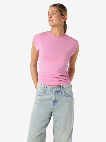 Noisy may Тениска 'NMLEGA' в розово
