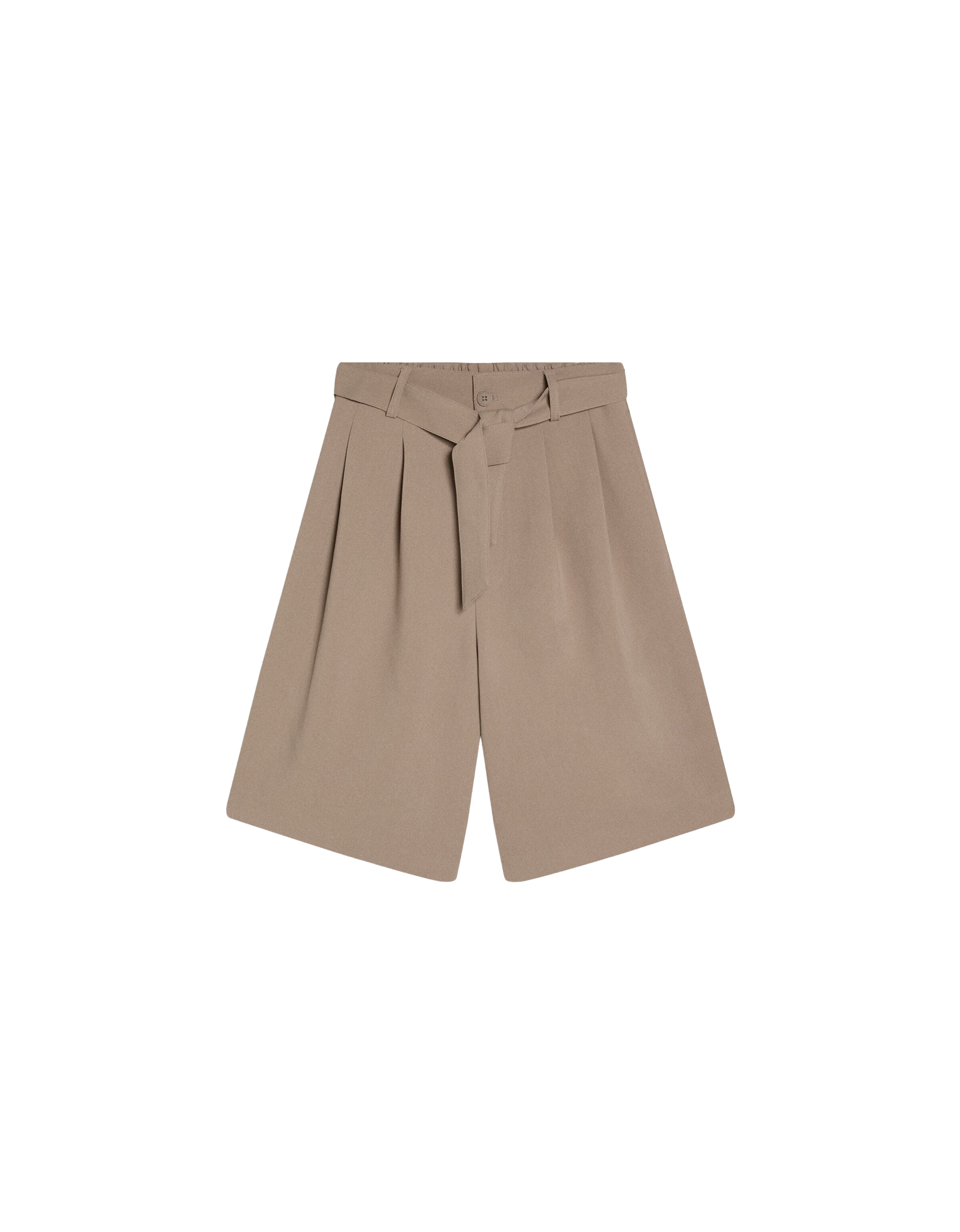 Bershka Shorts in 44 in hellbraun, Produktansicht