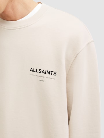 AllSaints Μπλούζα φούτερ 'ACCESS' σε μπεζ