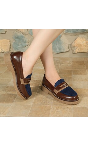 Ital-Design Slipper in Braun