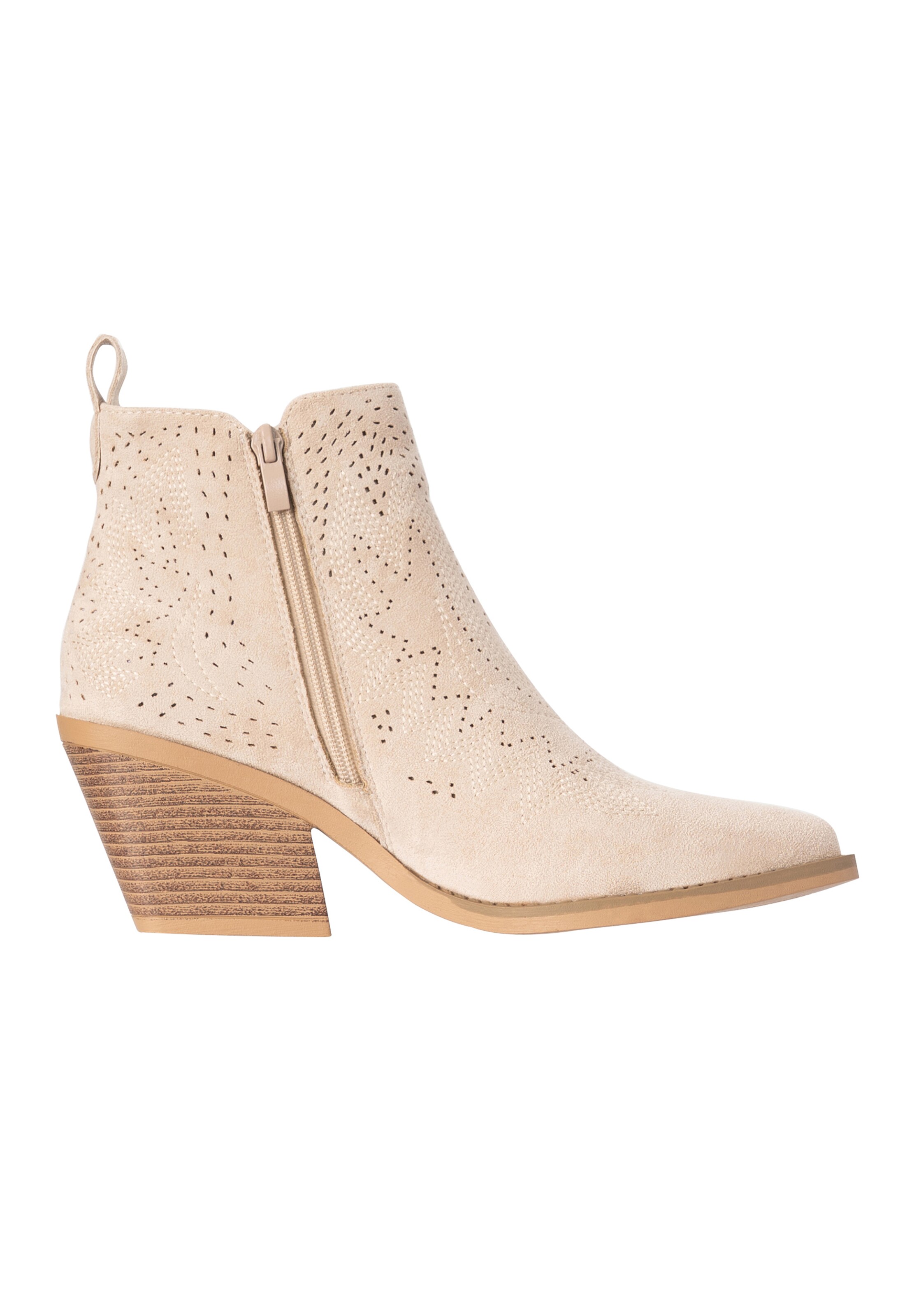 Ankle boots di Salinyang in beige