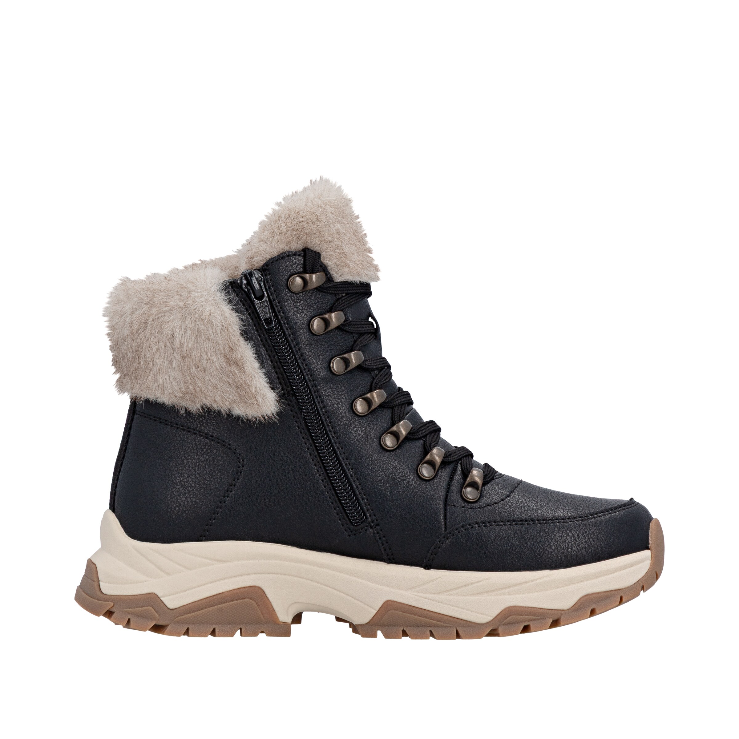 Bottes à lacets 'W3971' Rieker en noir