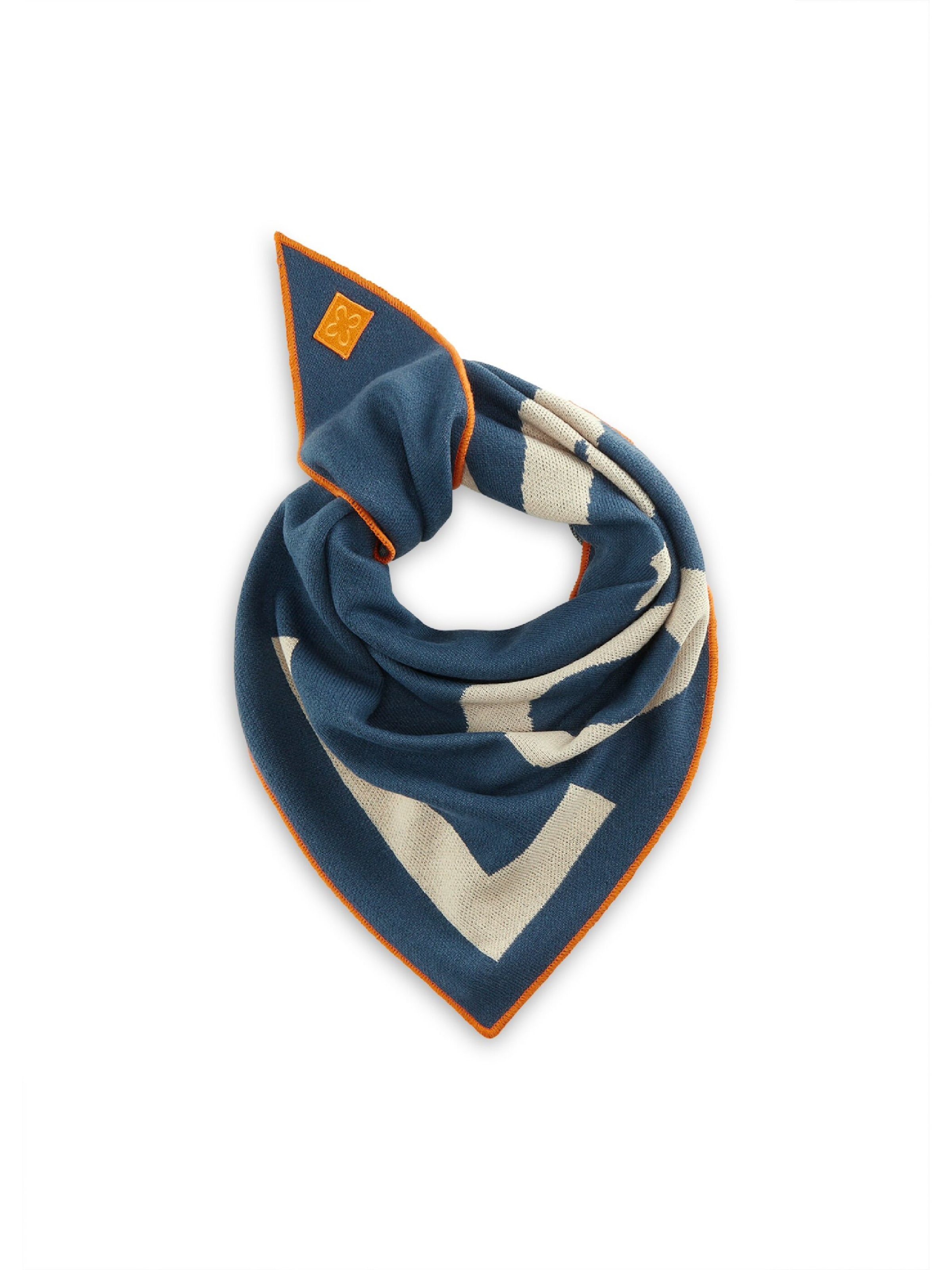 CODELLO Tuch in Blau: Vorderseite