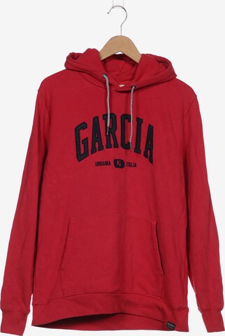 GARCIA Sweatshirt & Zip-Up Hoodie in XL in Pink: front