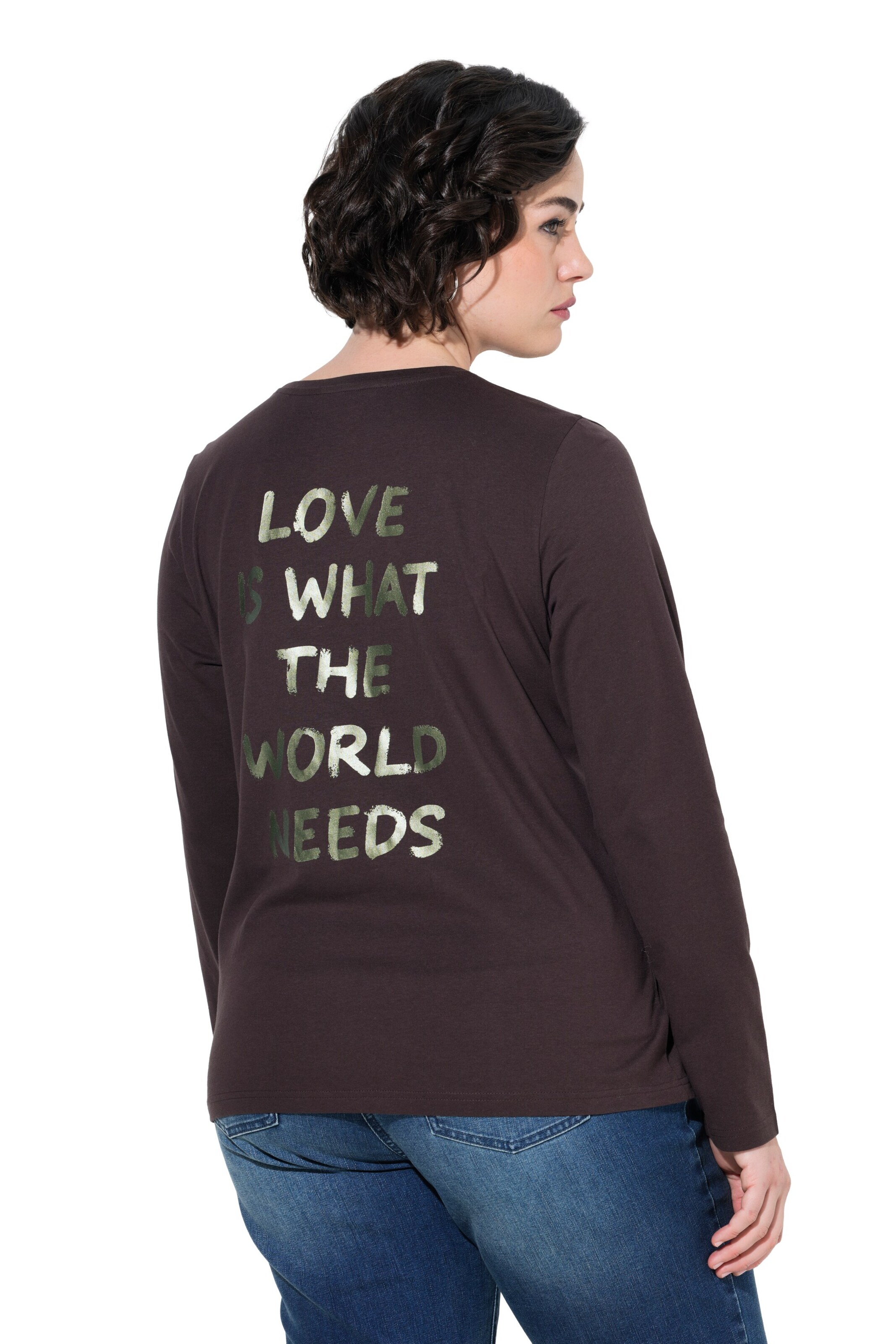 Ulla Popken Shirt in Brown