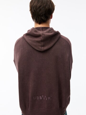 Pull-over Pull&Bear en rouge