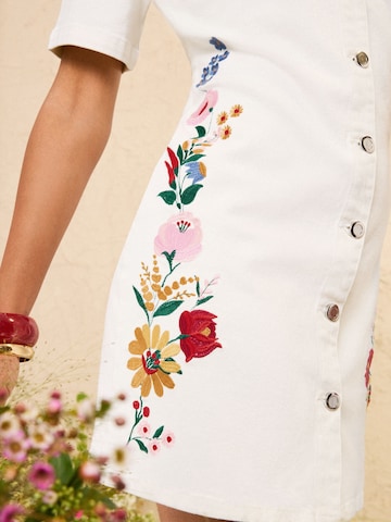 Abito camicia di love & roses in beige