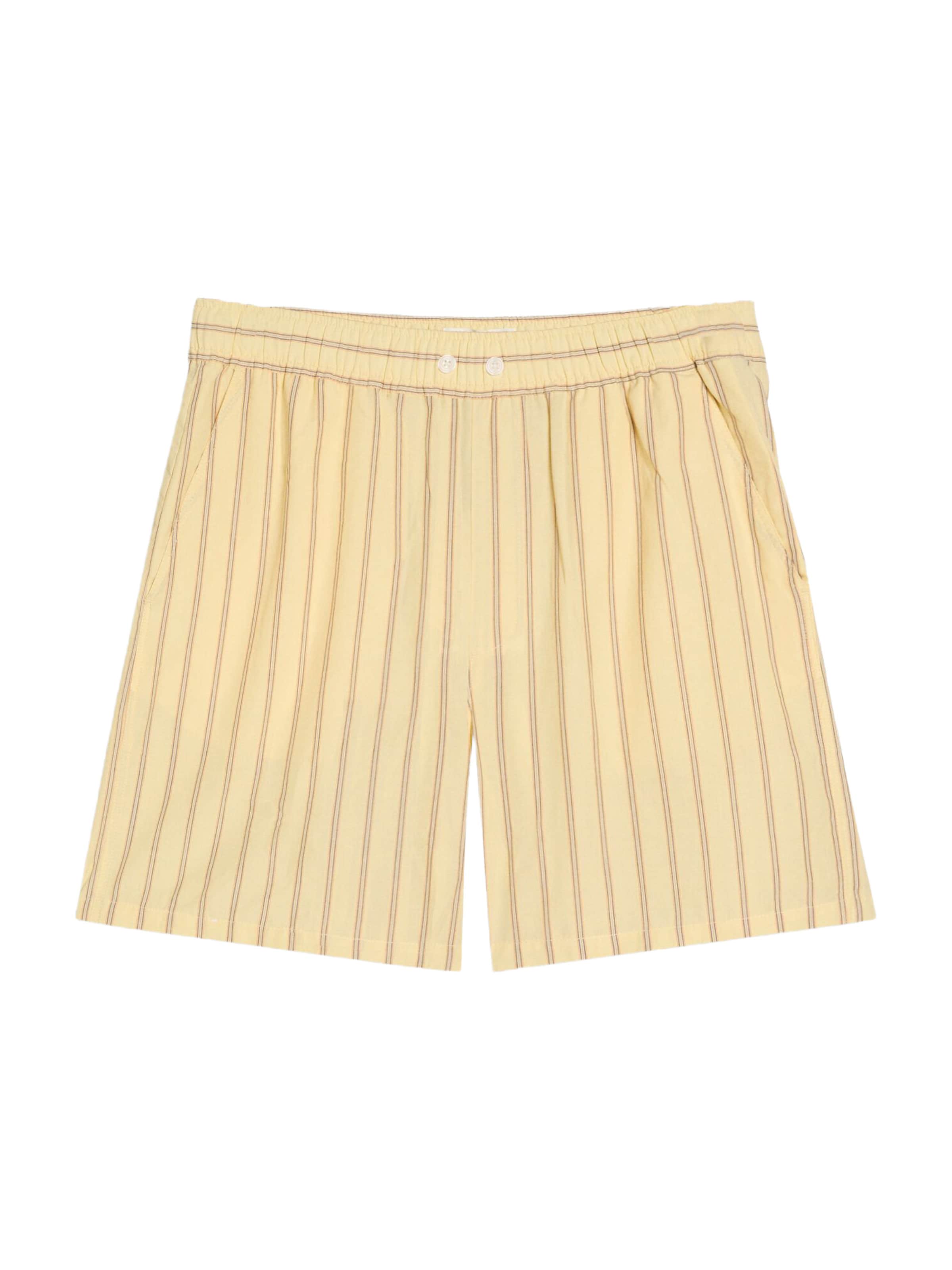 Bershka Housut koossa 29-30 värissä beige / ruskea / keltainen, Tuotenäkymä