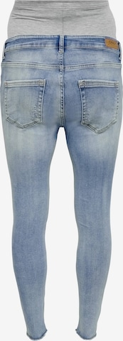 Only Maternity Skinny Jeans 'Blush' in Blau