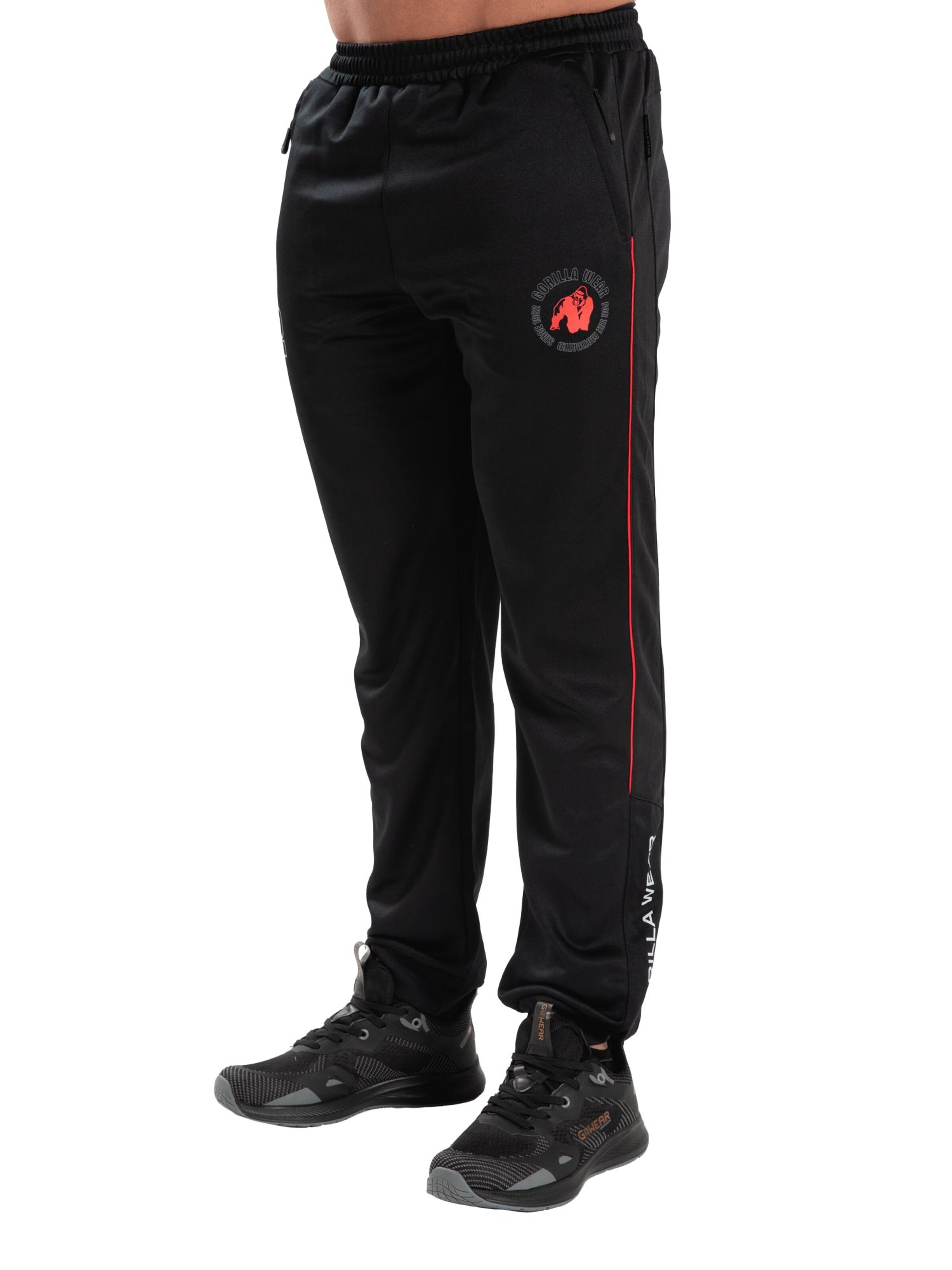Loosefit Pantaloni sportivi 'Broxton' di Gorilla Wear in nero