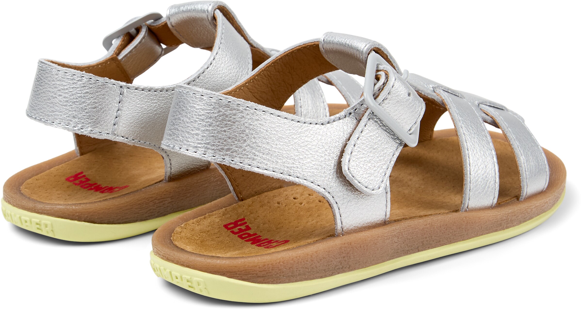 CAMPER Sandale 'Bicho' in Silber