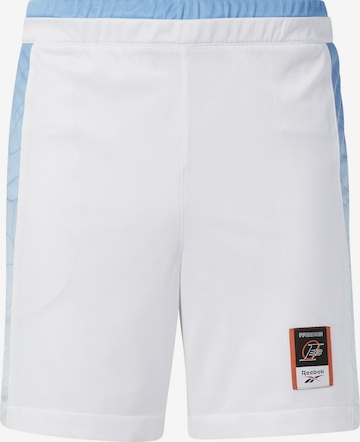 Reebok Sport Sportbroek 'Iverson' in Wit: voorkant