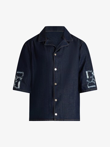 DARK LABEL Regular fit Overhemd in Blauw