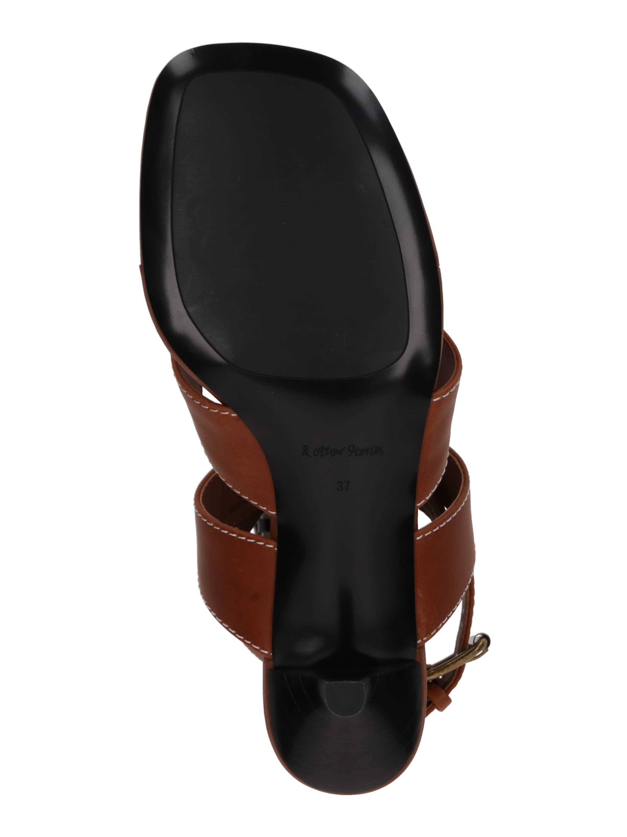 & Other Stories - Sandalias con hebilla en marrón