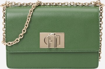 FURLA Чанта с презрамки '1927' в зелено: отпред