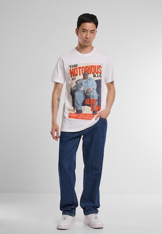 Mister Tee - Camiseta 'Biggie Magazine Cover' en blanco