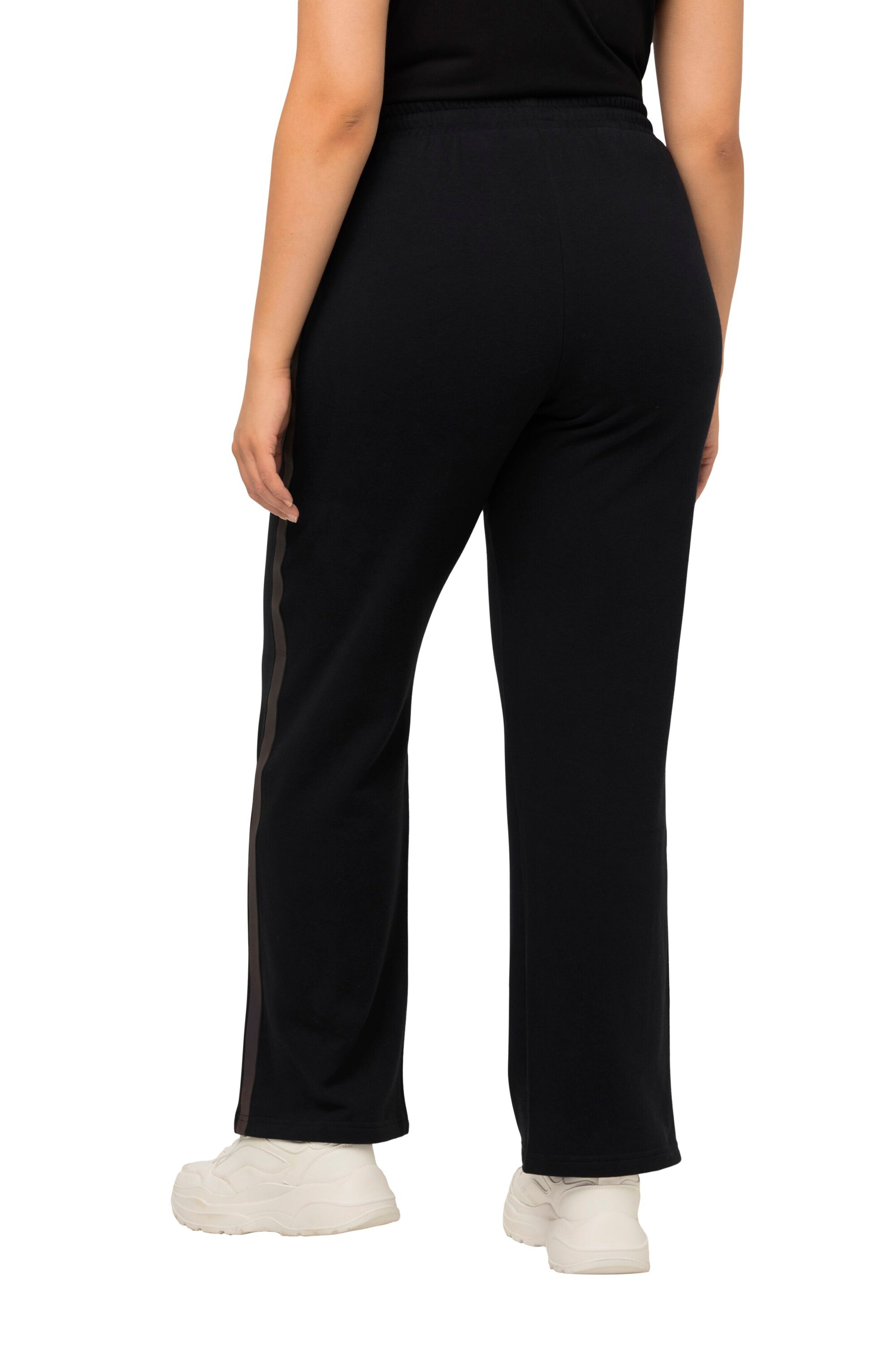 Ulla Popken Regular Hose in Schwarz