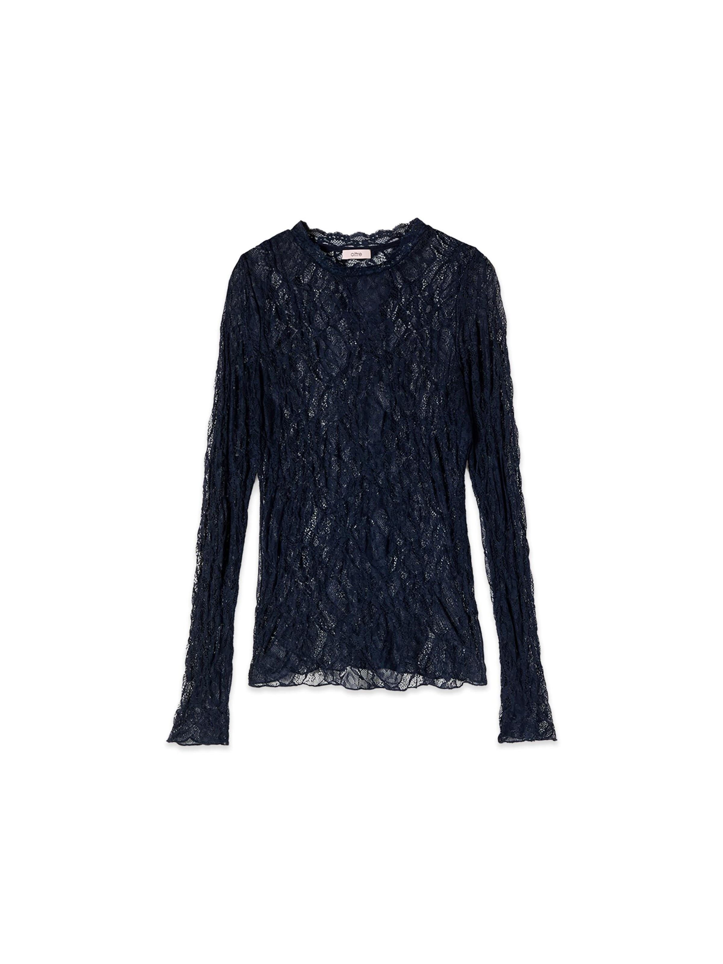 oltre - Camiseta en azul: frente