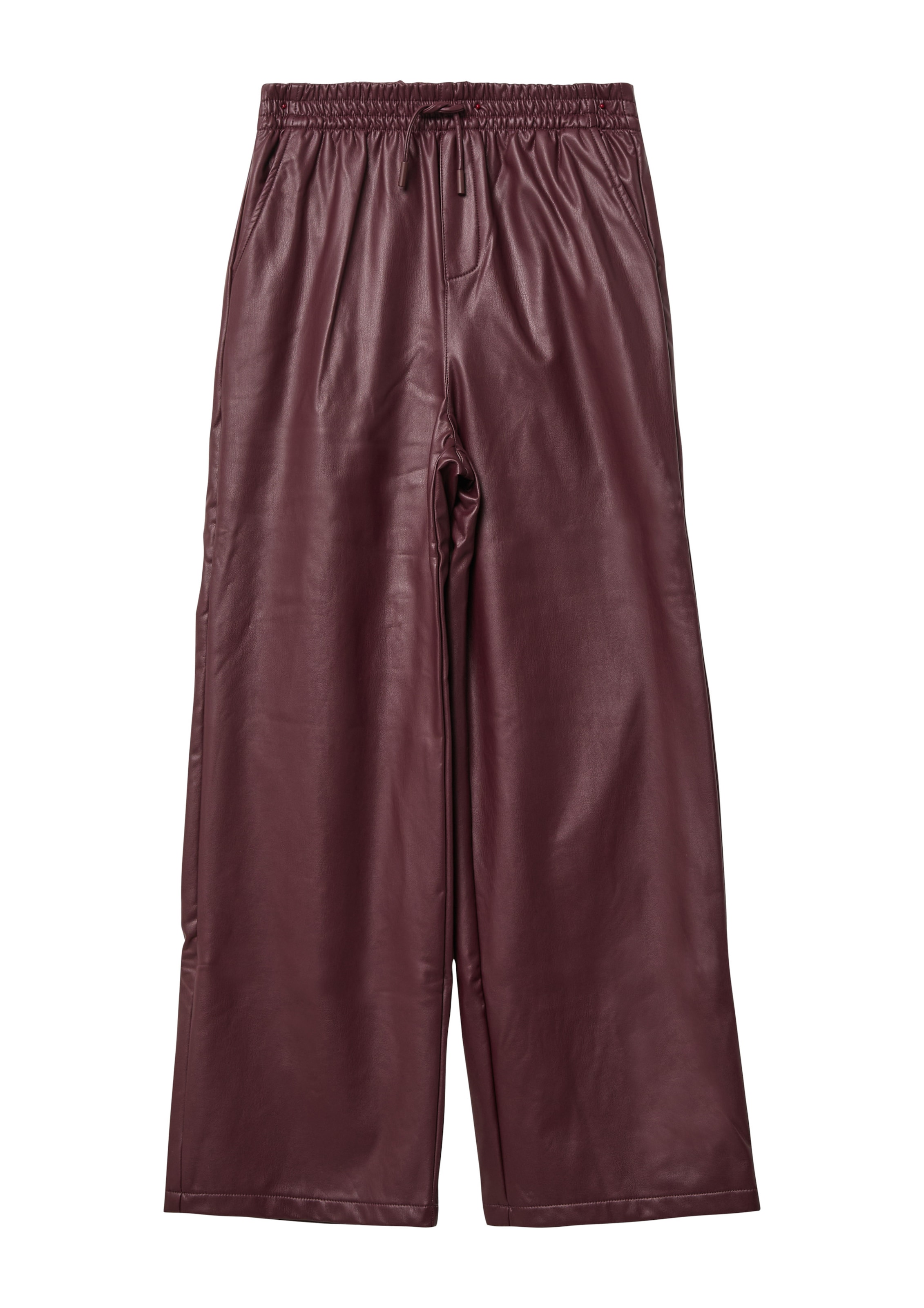 s.Oliver Regular Broek in Rood: voorkant