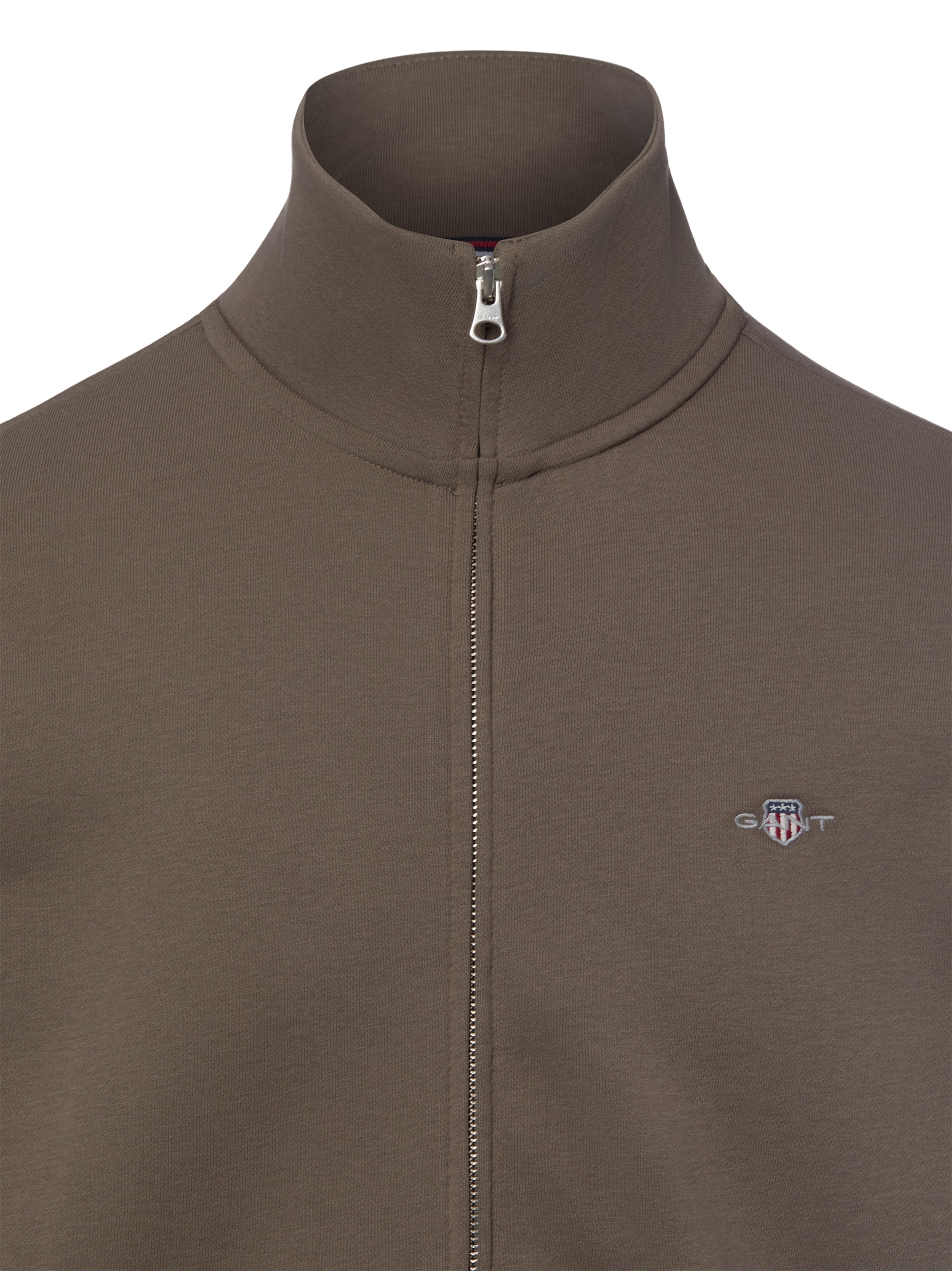 GANT Sweat jacket in Beige