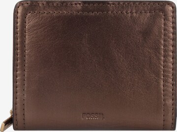 FOSSIL Wallet 'Logan' in Gold: front