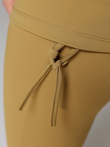 SIYA Swimwear High neck Swimsuit 'South - Covered' in Yellow