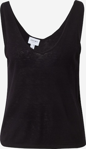 Tops en tricot 'FREDERIKKE' VERO MODA en noir : devant