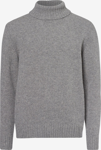 Pull-over Nils Sundström en gris : devant