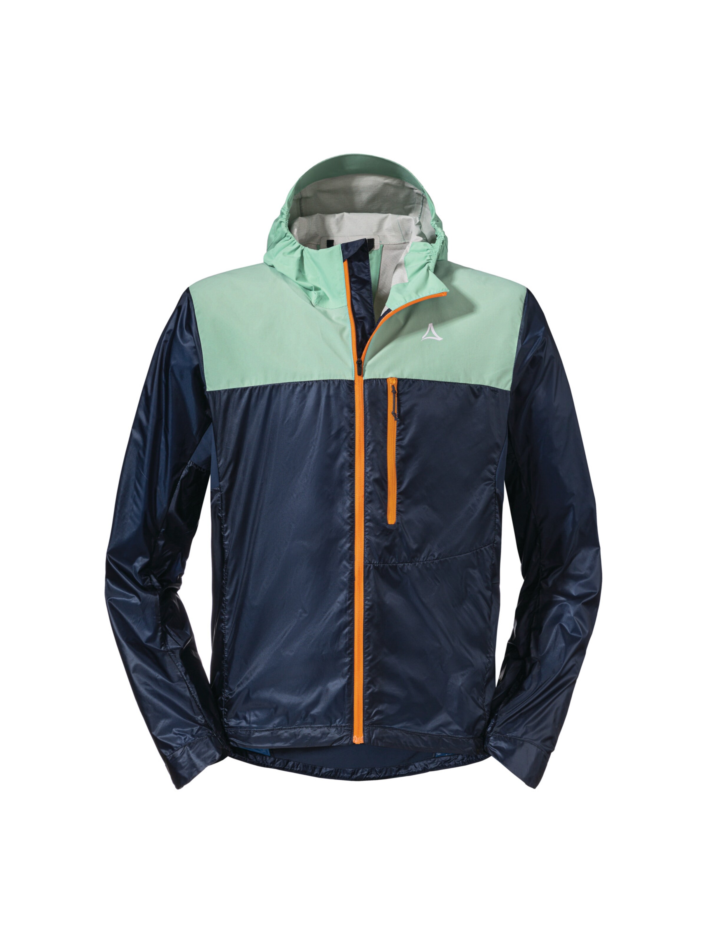 Schöffel Outdoorjas in Blauw: voorkant