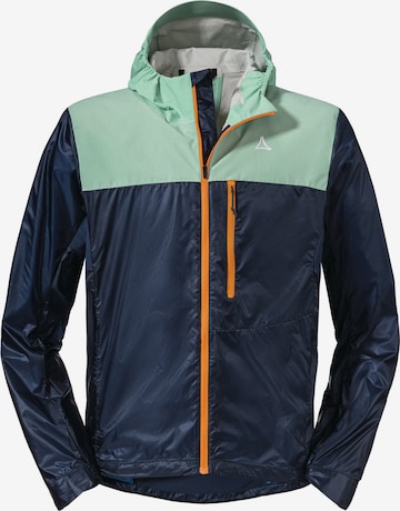 Schöffel Outdoor jacket in Blue: front