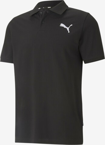 PUMA Shirt 'Essentials' in Zwart: voorkant