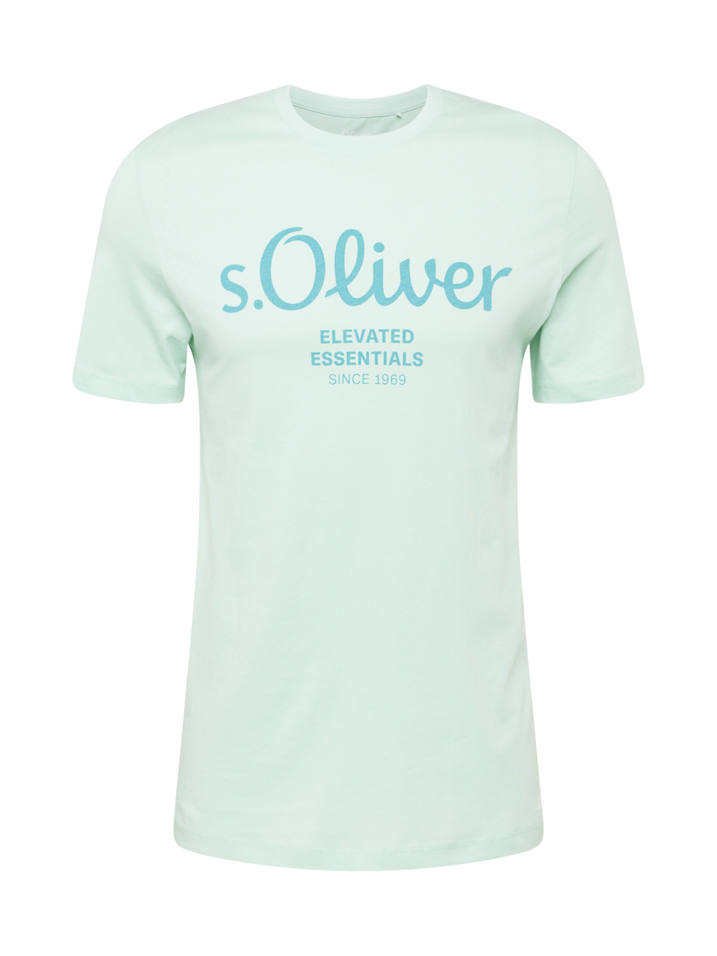 T-Shirt s.Oliver en vert : devant