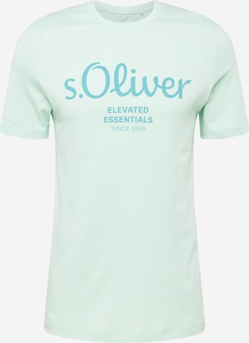 s.Oliver - Camisa em verde: frente