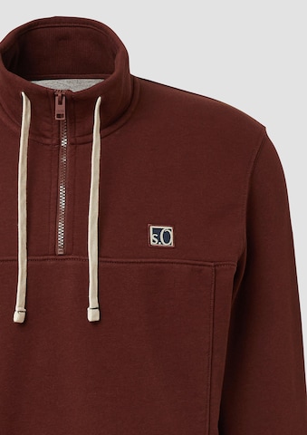 s.Oliver Sweatshirt in Rood