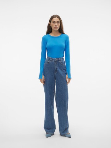 VERO MODA Pullover 'VMGOLD' in Blau