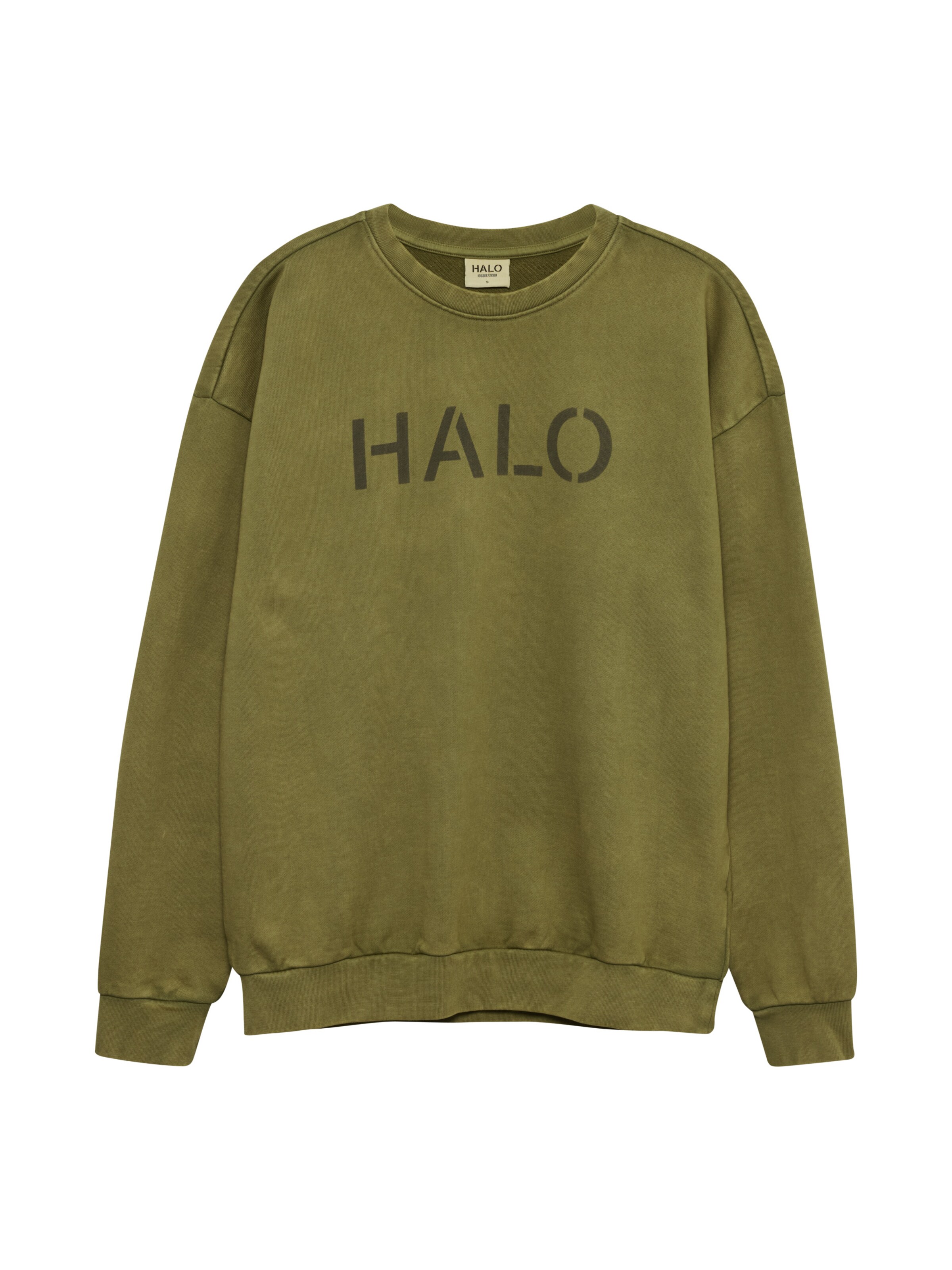 HALO Sportsweatshirt in Groen: voorkant