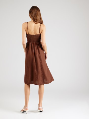 JDY Summer Dress 'SAY' in Brown