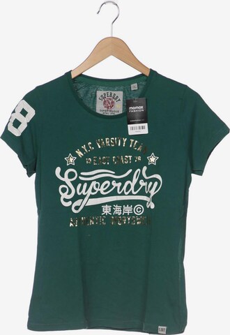 Superdry T-Shirt L in Grün: predná strana
