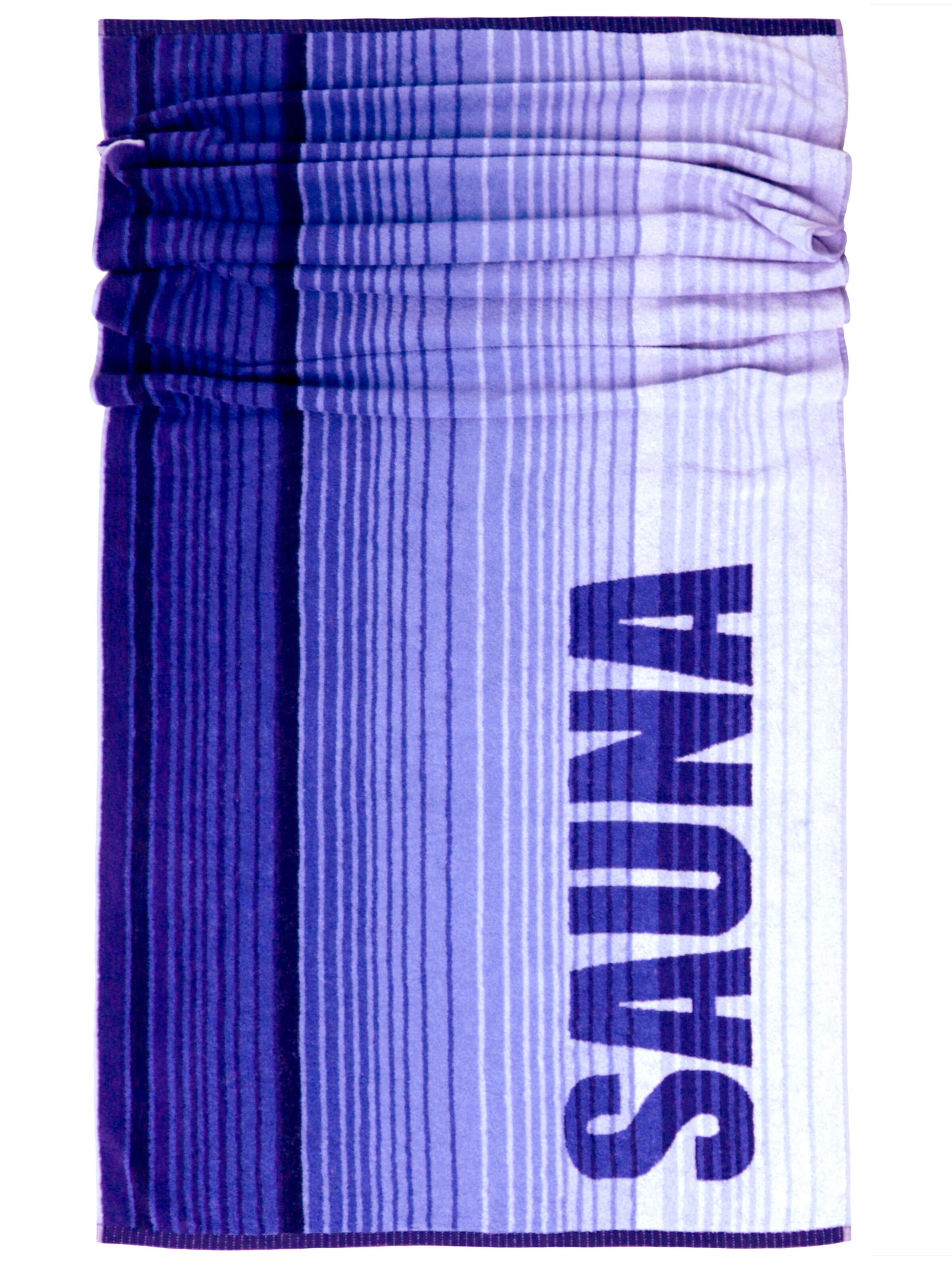 Lashuma Towel 'Oslo' in Blue: front