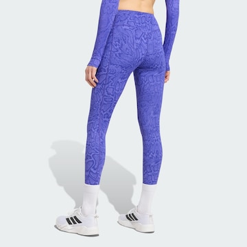 ADIDAS PERFORMANCE Skinny Sportbyxa 'Optime PrimeLift' i lila