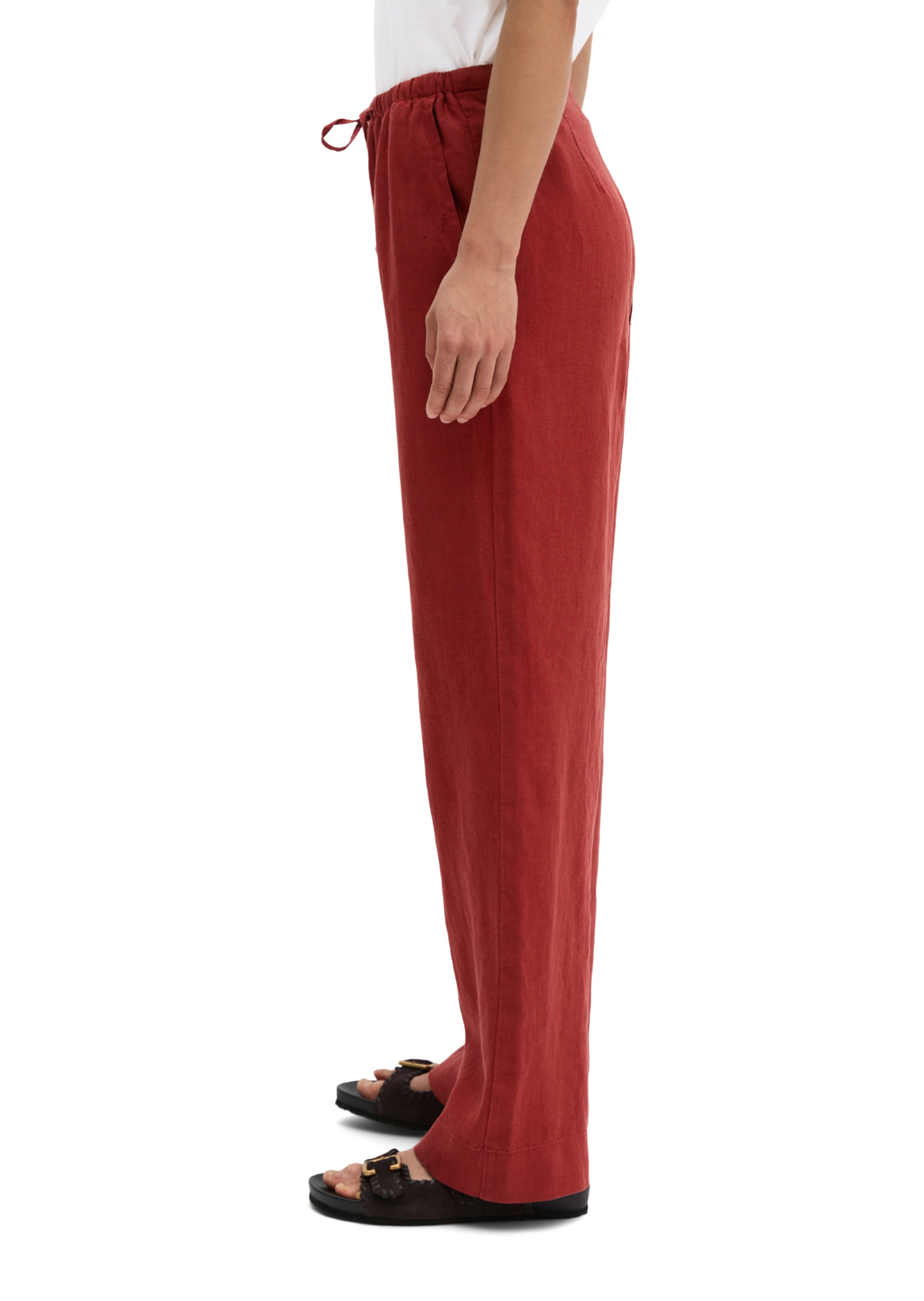 Marc O'Polo Loosefit Hose in Rot
