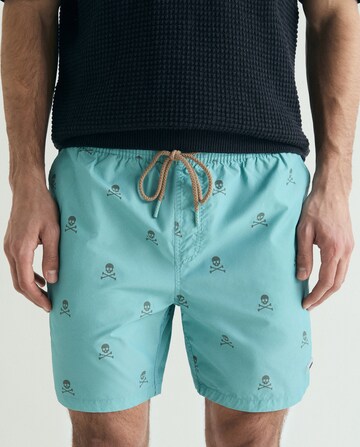 Scalpers Classic Skull Swimsuit ' ' in Grün